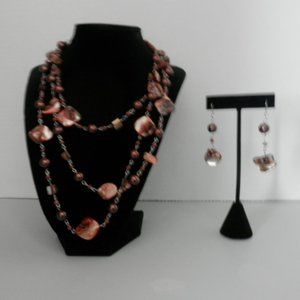 Fashion Necklace and Earring Set